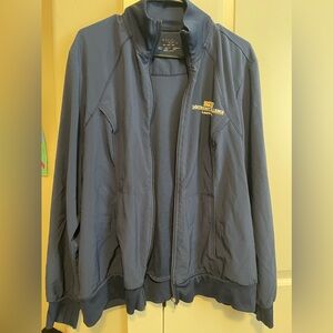 GUC 2XL Cherokee scrub jacket with Methodist embroidery